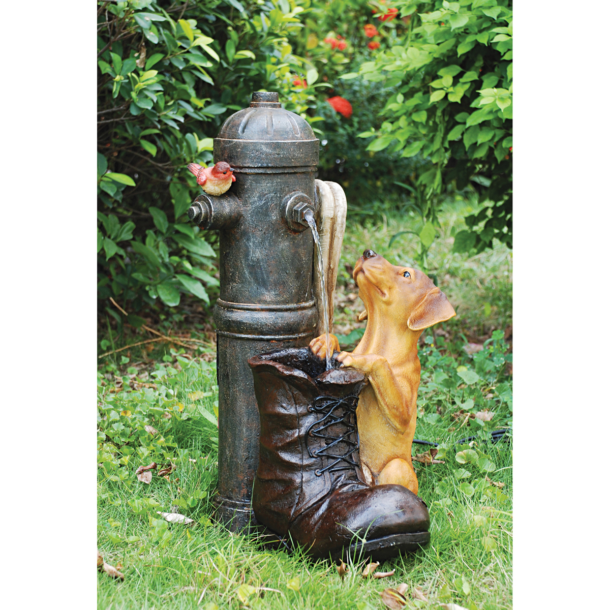 Image Thumbnail for Dt Fire Hydrant Pooch Garden Fountain